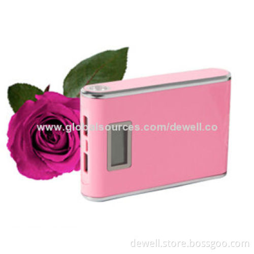 Mobile Power Banks, 4,800mAh Capacity with LED Light and LCD Display